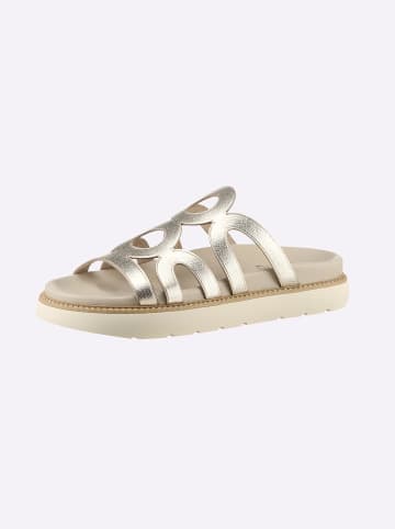 Heine Pantolette in goldfarben