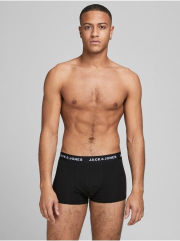 Jack & Jones Set 10er Pack Trunks Boxershorts Stretch Unterhose in Schwarz