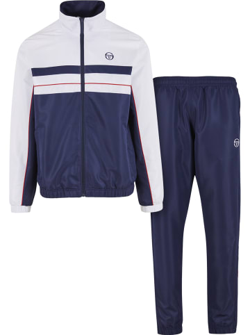 Sergio Tacchini Full Tracksuit in navy/white