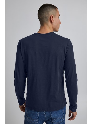 BLEND Langarmshirt BHBhnicolai in Blau