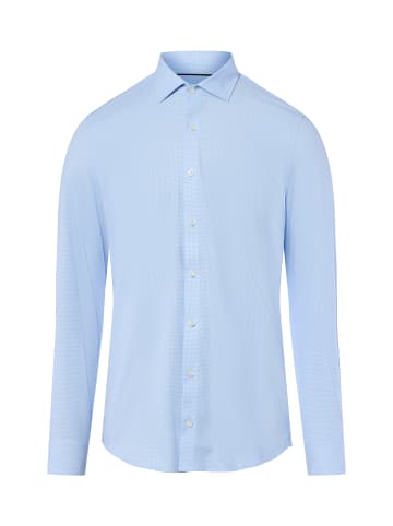 Finshley & Harding Hemd in hellblau weiß