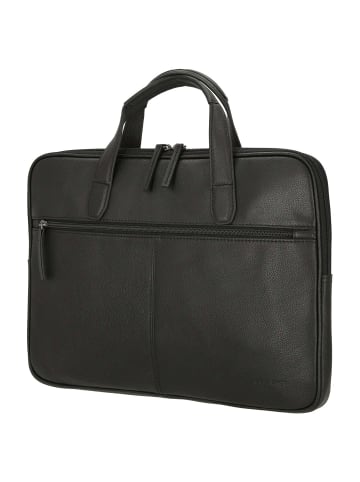 D&N Business Line - Aktentasche 40 cm Leder (black) in schwarz