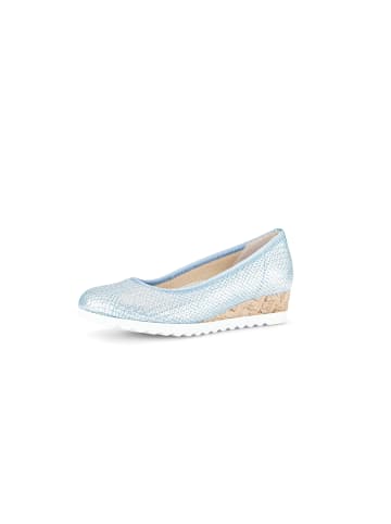 Gabor Comfort sportliche Ballerinas in blau