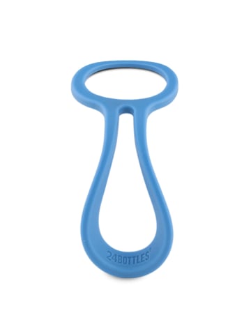 24Bottles Bottle Tie Trinkflaschenhalterung in light blue