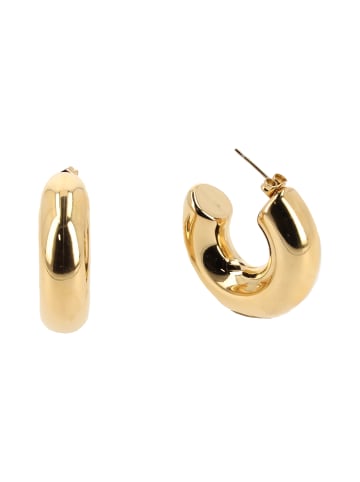 myMo at night Women Hoop Earrings in Gold