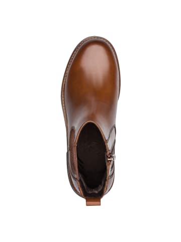 Tamaris Chelsea Boot in COGNAC LEATHER