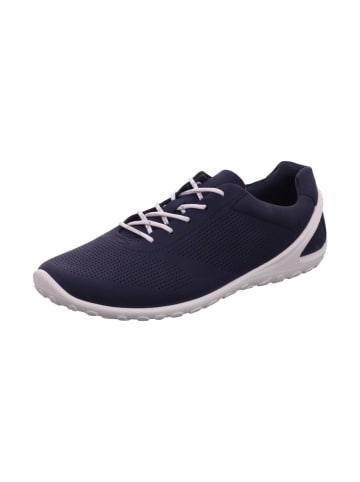 Ecco Herrenschnürschuhe halb sportlicher Boden ( Standard ) Outdoor in  Blau