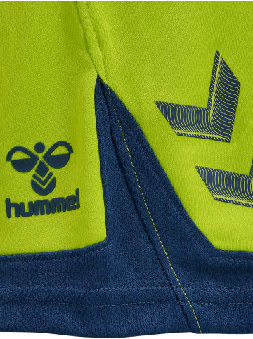 Hummel Hummel Kurze Hose Hmllead Fußball Kinder Schnelltrocknend in LIME PUNCH