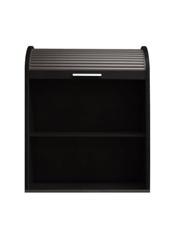 58 aufm Kessel JALOUSIESCHRANK Eada 69 x 44 x 85 Rollladenschrank Schwarzstahl/Graphit