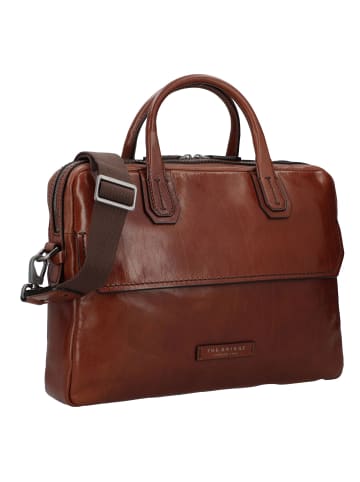 The Bridge Williamsburg Aktentasche Leder 37 cm Laptopfach in marrone rutenio