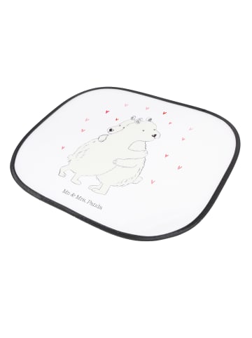 Mr. & Mrs. Panda Sonnenschutz Seitenfenster Eisbär Umarmen ohne ... in Weiß