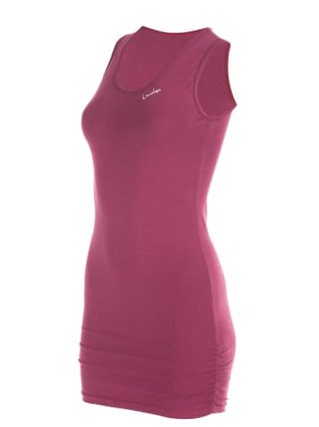 Winshape Longtop mit seitlicher Raffung WTR15 in berry love