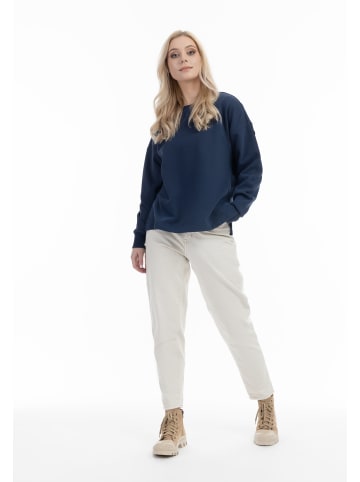 DreiMaster Damen Oversize Sweatshirt in Marine
