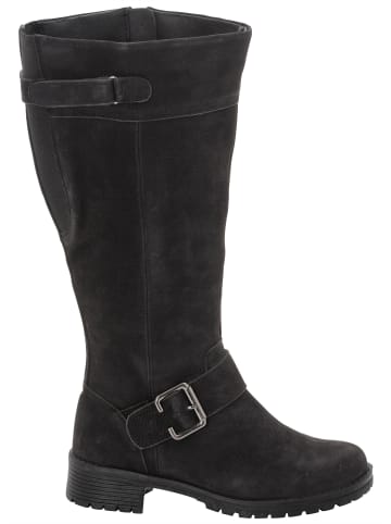 sheego Weitschaftstiefel in schwarz