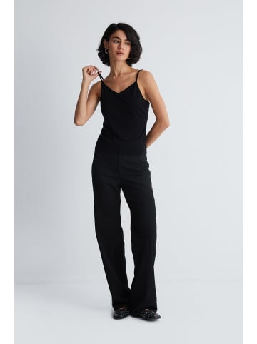 SILK AND CASHMERE Blouse in Schwarz