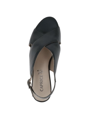 Caprice Sandalette in BLACK NAPPA
