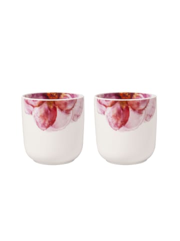 Villeroy & Boch 2er Set Becher Rose Garden 290 ml in bunt