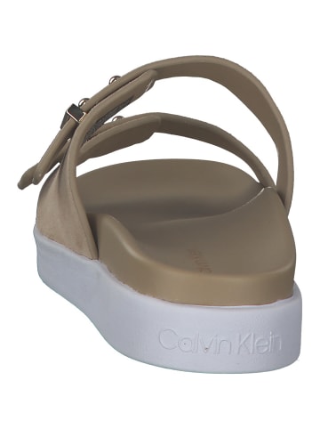 Calvin Klein Pantoletten in Beige