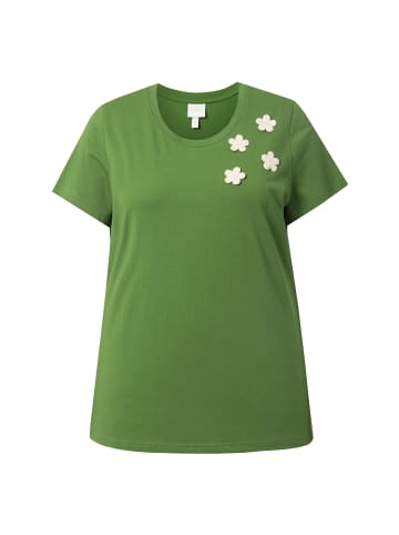 Ulla Popken Shirt in moosgrün