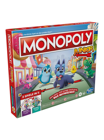 Hasbro Spiel Monopoly Junior 2 in 1 in Mehrfarbig