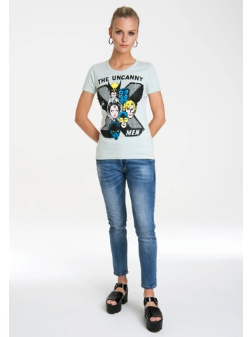 Logoshirt T-Shirt X-Men in hellblau