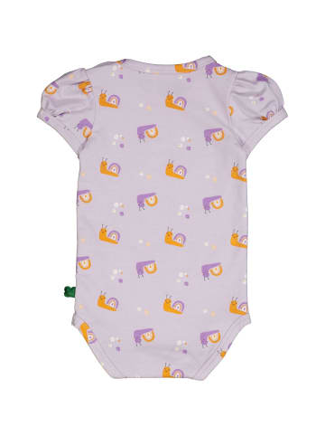 Fred´s World by GREEN COTTON Kurzarmbody in Lavender/lavender/Tangerine