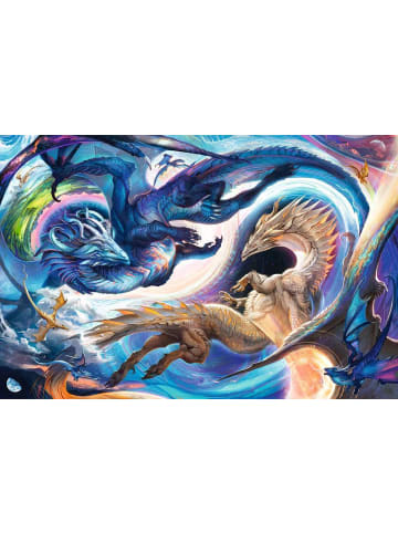 Ravensburger Puzzle 5.000 Teile Gigantisches Drachenfest zur Tages- und Nachtstunde Ab 14 Jahre in bunt