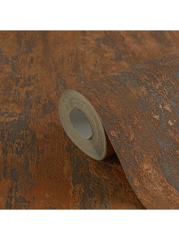 A.S. Création Tapete Vintage Steel in Braun-Kupfer