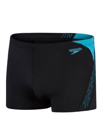 Speedo Badehose Hyperboom in Schwarz-Blau