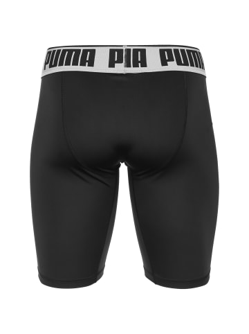 Puma Funktionsshorts BBall Compression in schwarz / weiß