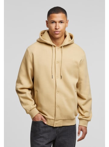 Urban Classics Urban Classics Fluffy Fleece Hoodjacket in unionbeige