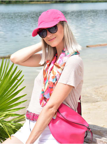styleBREAKER Baseball Cap Used Look in Blau
