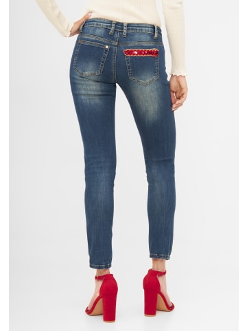 TOOCHE Jeans "Jeans Teddy" in blau