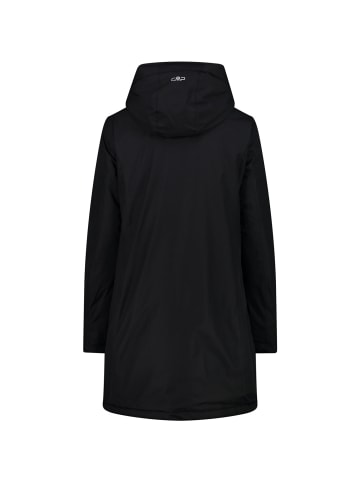 cmp Halbmantel, Funktionsjacke, Parka WOMAN COAT ZIP HOOD in Schwarz