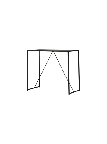 ebuy24 Bartisch Brea Schwarz 60 x 120 cm