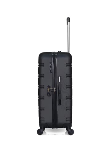 Hero Mittelgroßer Hartschalenkoffer RENOSO in Schwarz (64L)