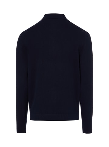 Finshley & Harding Strickpullover in marine - 0001