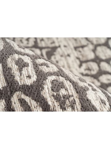 Kayoom Kurzflor Teppich Davis 325 in grau - rechteckig