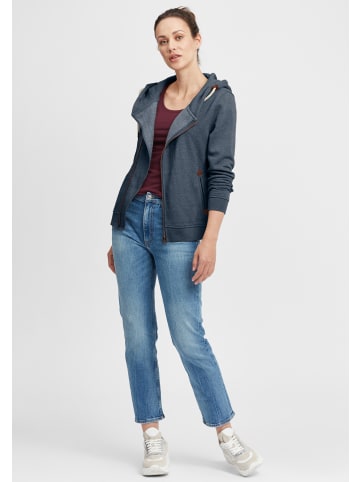 Oxmo Kapuzensweatjacke OXVicky in Blau