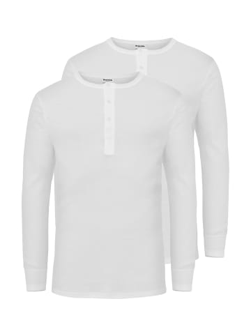 Resteröds Langarmshirt Basic in Weiß