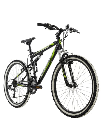 KS CYCLING Mountainbike Fully 26" Scrawler in Schwarz