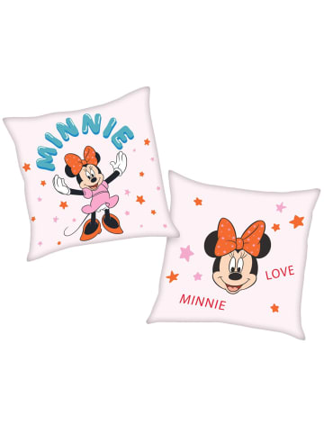 Disney Minnie Mouse Minnie Maus Love | Kinder Deko-Kissen 40 x 40 cm | Disney Minnie Mouse