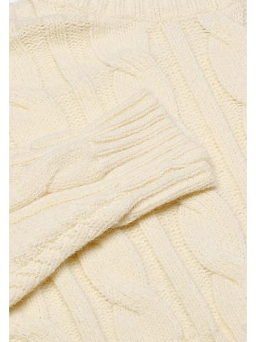 myMo Damen Rollkragenpullover in WOLLWEISS