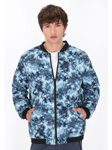 MO Men Jacket in blue multicolor
