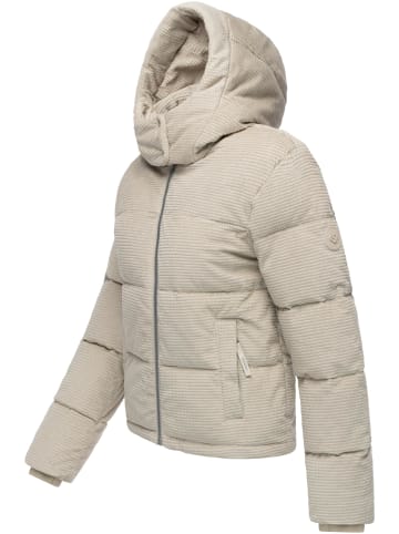ragwear Steppjacke Roobie Cordy in Bone