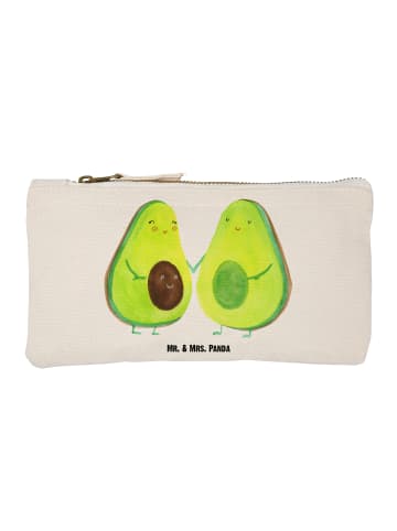 Mr. & Mrs. Panda Etui Avocado Pärchen ohne Spruch in Weiß