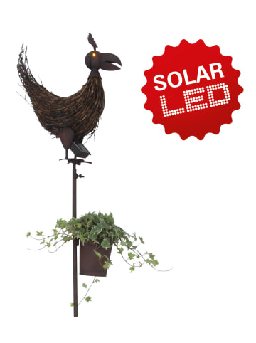 näve Solar-Erdspieß "Huhn" in Dunkelbraun