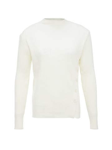 zitha Damen Strickpullover in Wollweiss