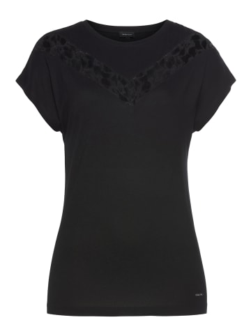 Laura Scott Rundhalsshirt in schwarz