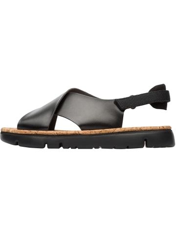 Camper Riemchensandalen " Oruga " in Schwarz